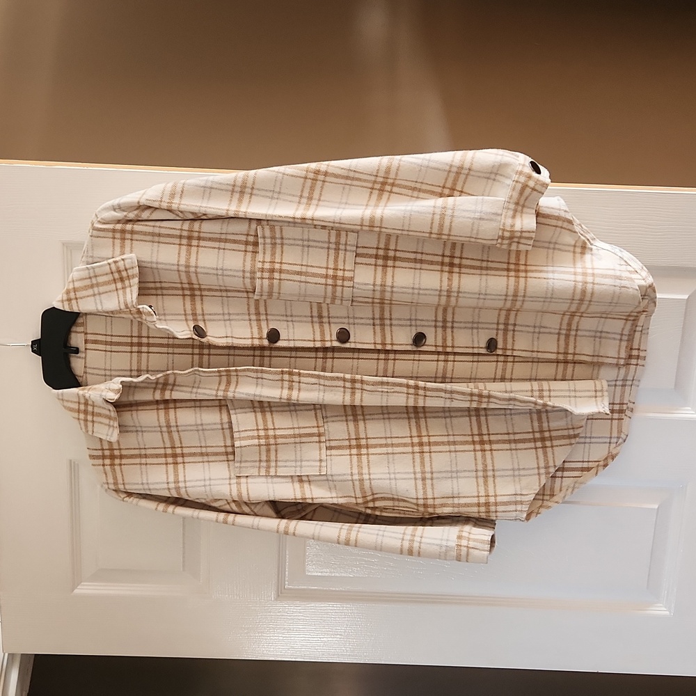 Womens oversized flannel